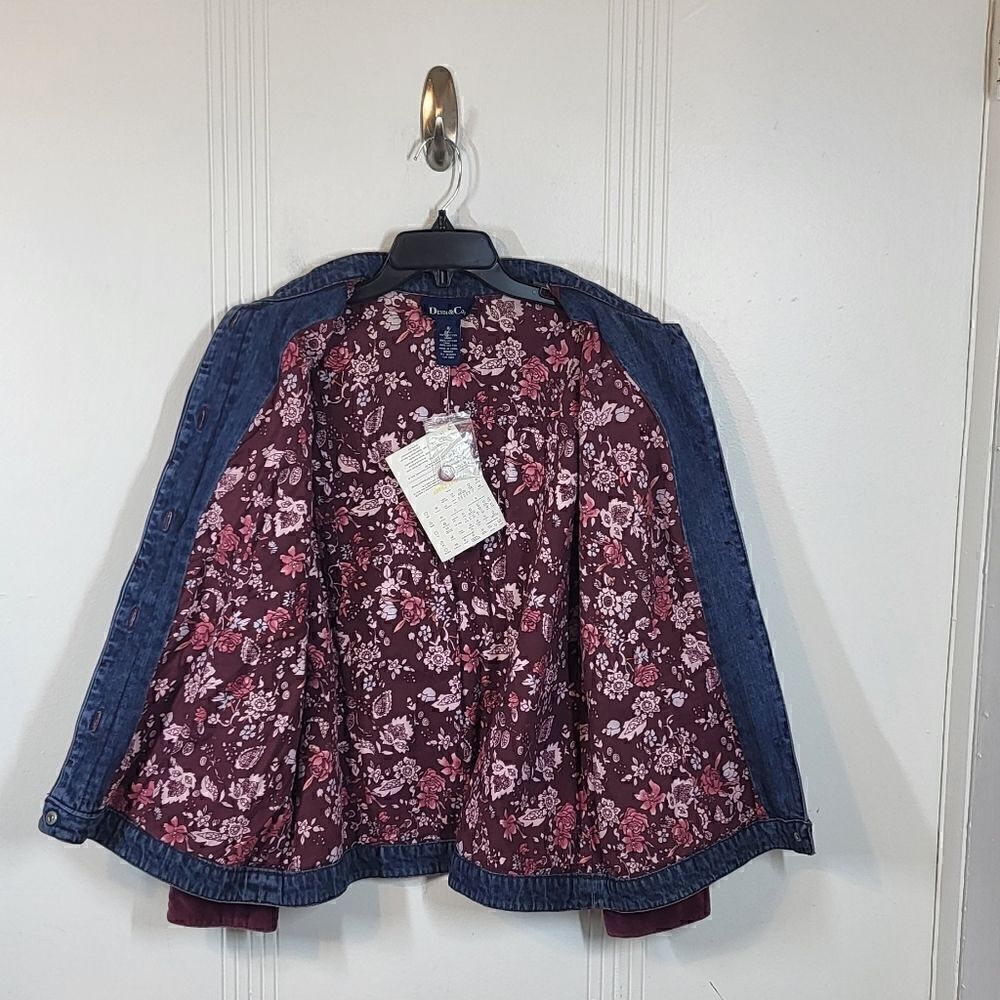 Denim & Co. Jean Jacket - Picture 7 of 16